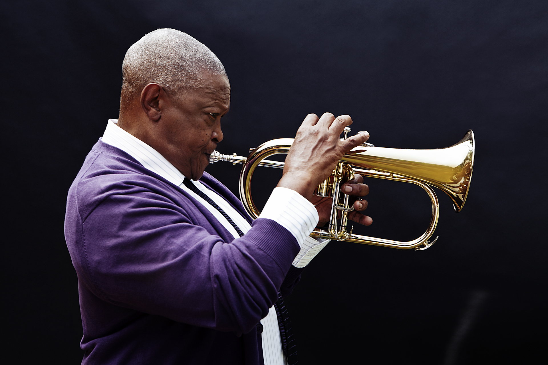 Hugh Masekela copyright Griot GmbH and Brett Rubin